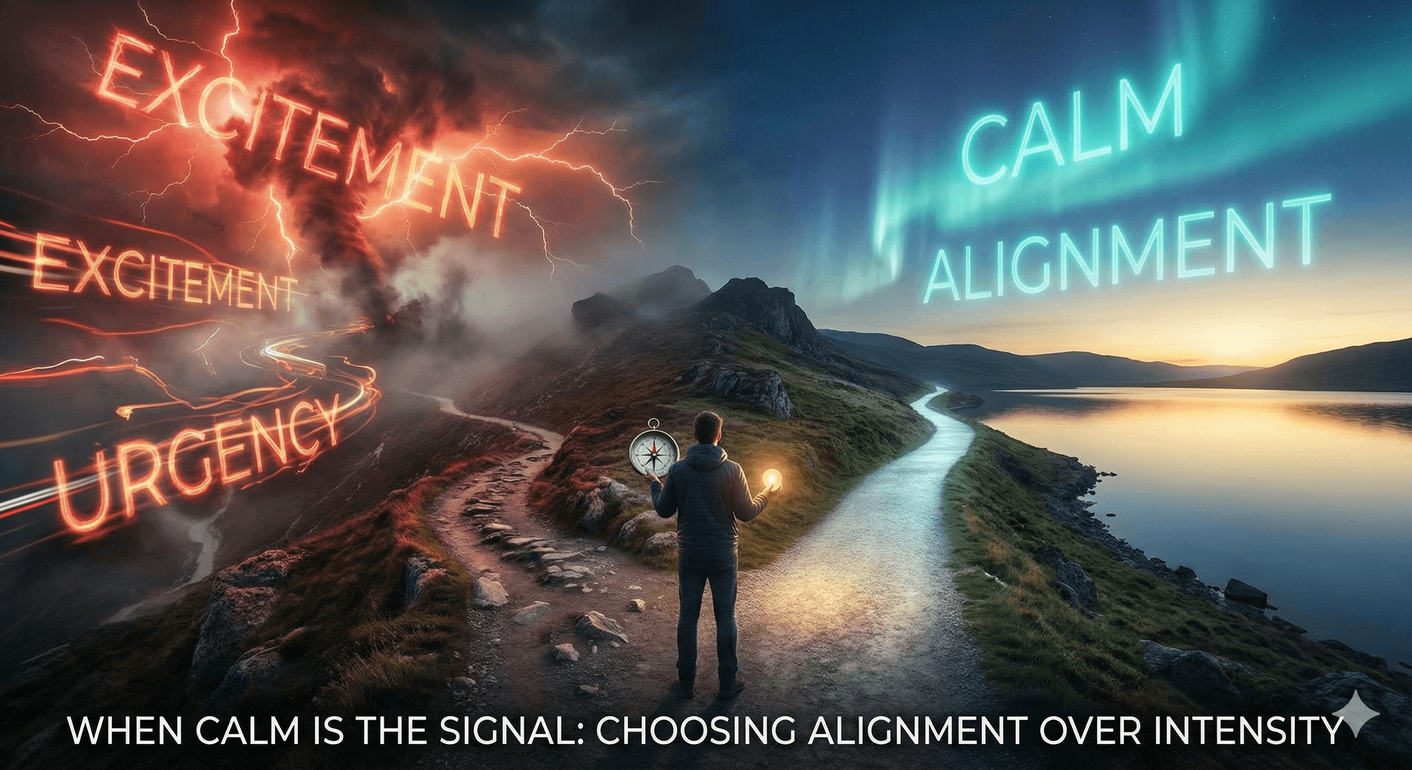 When CALM Is the Signal: What Marriage and Home Decisions Taught Me About Reflection